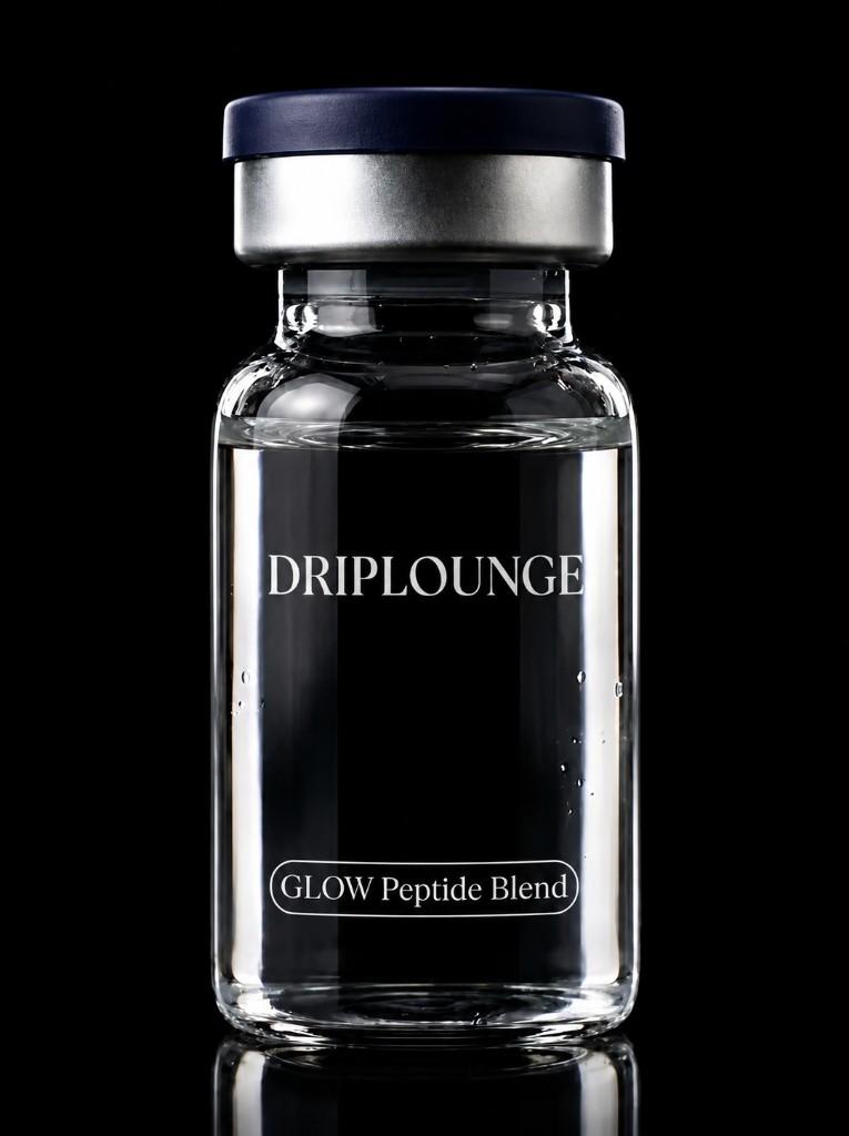 KLOW Peptide Blend vial by Drip Lounge